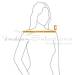 Sari sari shown draped on a model